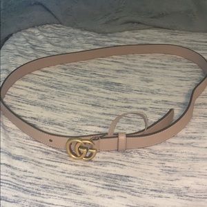 Porcelain rose Gucci belt size 100